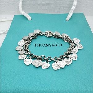 Tiffany & Co. Multi-Heart Tag Bracelet
